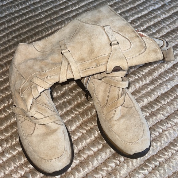 Cesare Paciotti suede zipper boots 9 - Picture 11 of 11